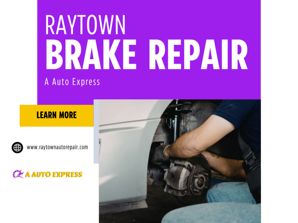 Brake repair by mechanic in Raytown